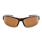 Unisex Mauzer Polarized Sunglasses // Shiny Dark Demi