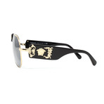 Men's VE2150Q Sunglasses // Pale Gold + Black