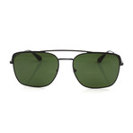 Men's PR53VS Sunglasses // Black + Green