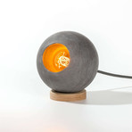 Round Table Lamp // Dark Gray
