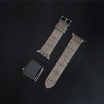 Flannel Collection // Apple Watch // Light Tan Double Stripe (38mm/40mm)