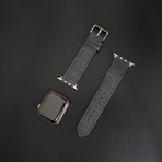 Cambridge VII Collection // Apple Watch // Medium Light Gray Herringbone (38mm/40mm)