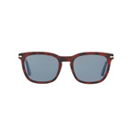 Men's Sunglasses // Red + Blue