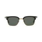 Men's Sunglasses // Black + Gold