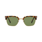 Men's Polarized Sunglasses I // Havana + Green