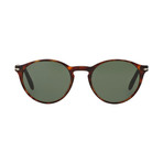 Men's Sunglasses // Havana + Green