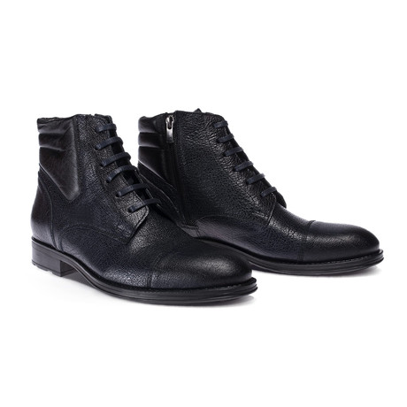 Terry Boot // Navy Blue (Euro: 40)