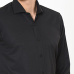 Harden Button Up Shirt // Black (Small)