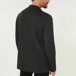 Wool Blend Casual Dinner Jacket // Gray (XL)