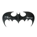 Val Kilmer // Batman Forever // Autographed Batarang + Batman Inscription