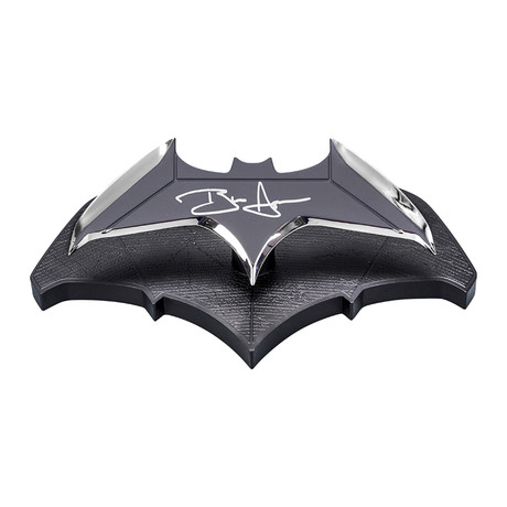 Ben Affleck // Autographed Batman 1:1 Scale Batarang - Celebrity Authentics  - Touch of Modern