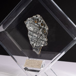 Magadanskaya Oblast Seymchan Meteorite with Olivine + Acrylic Display // Ver. 3