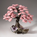 The Love Tree // Rose Quartz Tree + Amethyst Matrix // Custom v.8