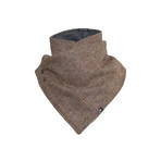 Crossover Cowl // Speckle Brown
