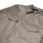 Ellis Shirt Jacket // Khaki (M)