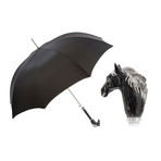 Long Umbrella // Black Horse Handle