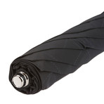 Folding Umbrella + Swarovski® Skull Handle // Black