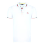 Monte Carlo Short Sleeve Polo Shirt // White (L)