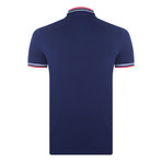 Harry Short Sleeve Polo Shirt // Navy (3XL)