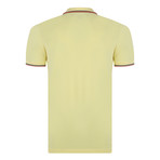 Simmons Short Sleeve Polo Shirt // Yellow (L)