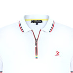 Monte Carlo Short Sleeve Polo Shirt // White (2XL)