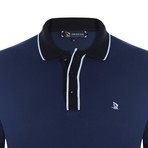 Max Short Sleeve Polo Shirt // Navy (S)