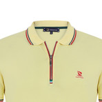 Simmons Short Sleeve Polo Shirt // Yellow (XL)