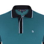 Allen Short Sleeve Polo Shirt // Green (XL)