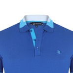Giannis Short Sleeve Polo Shirt // Sax (S)