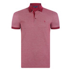 Jeff Short Sleeve Polo Shirt // Bordeaux (L)