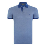 Sedona Short Sleeve Polo Shirt // Sax (2XL)