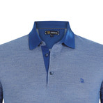 Sedona Short Sleeve Polo Shirt // Sax (2XL)
