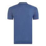 Milan Short Sleeve Polo Shirt // Indigo (M)