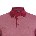 Jeff Short Sleeve Polo Shirt // Bordeaux (XS)