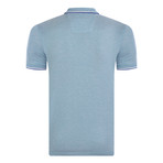 Canyon Short Sleeve Polo Shirt // Turquoise (L)