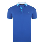 Giannis Short Sleeve Polo Shirt // Sax (XS)