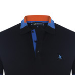 Curry Short Sleeve Polo Shirt // Black (3XL)