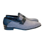 High Vamp Loafer + Contrast Stitching // Light Gray (US: 9)