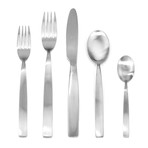 Mediterranea Cutlery // 5 Piece Set (Glossy Stainless)