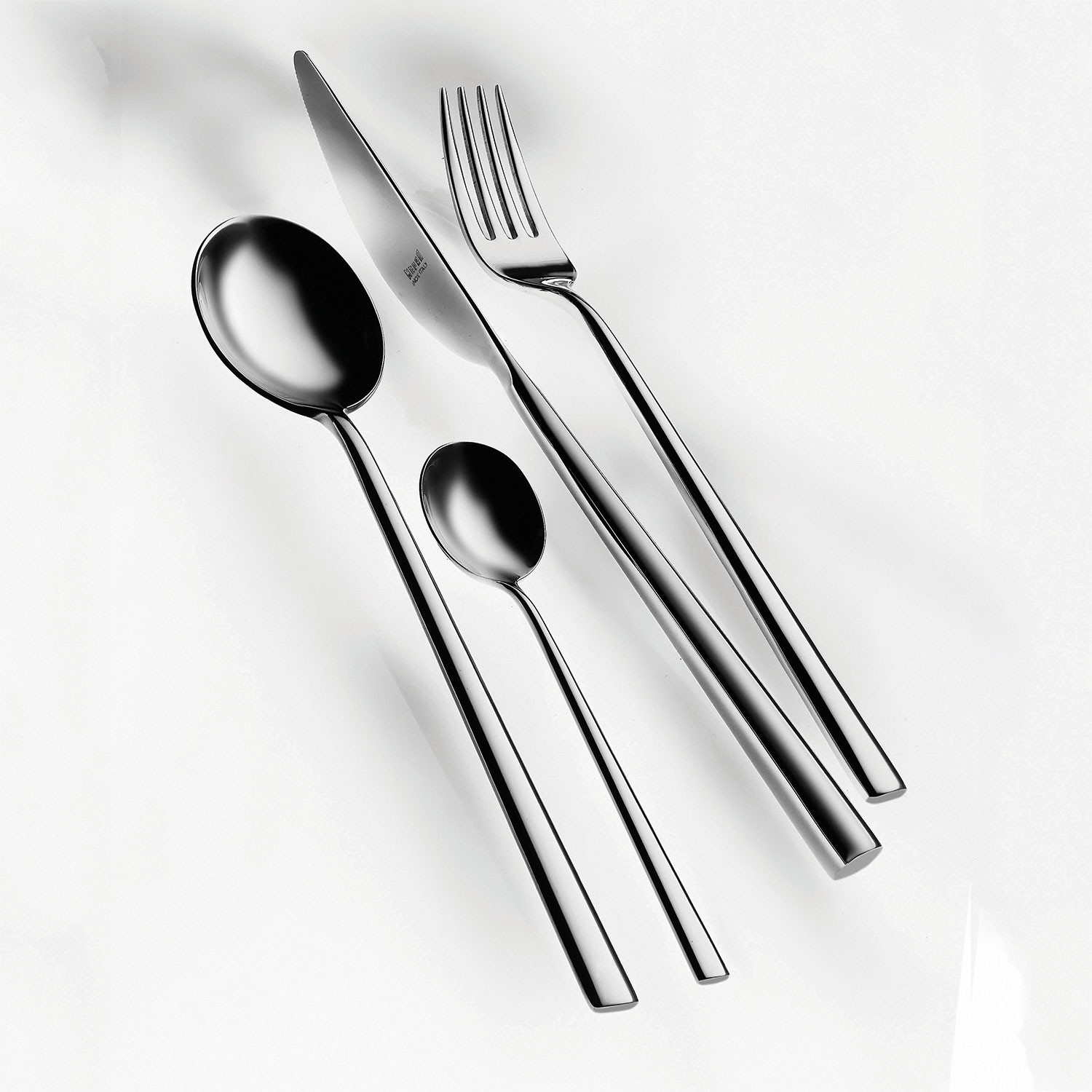 Movida Cutlery // 5 Piece Set // Glossy Stainless - Mepra - Touch of Modern