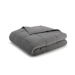 Reversible Weighted Blanket // Gray + Gray (12 lb)