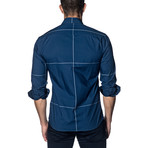 Nick Long-Sleeve Shirt // French Blue (L)