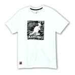 Camo Kangol Graphic T // White (XL)