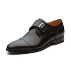 William Leather Monkstrap Shoes // Black (US: 11)