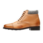 Toecap Derby Boot // Tan Leather (US: 7)