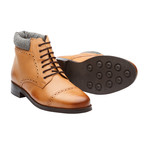 Toecap Derby Boot // Tan Leather (US: 10)