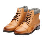 Toecap Derby Boot // Tan Leather (US: 8)