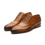 Adelaide Brogue Oxford // Tan Leather (US: 7)