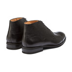 Balmoral Leather Boot // Black Grain (US: 11)