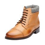 Toecap Derby Boot // Tan Leather (US: 10)